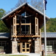 timber frames at sinnemahoning state park