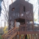 timber frame treehouse