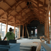 The St. Peter the Apostle timber frame